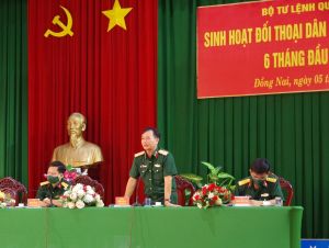 Quan tâm nắm chắc công tác tư tưởng trong đội ngũ sĩ quan trẻ, quân nhân chuyên nghiệp