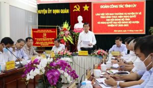 Huyện Định Quán tập trung phát triển nông nghiệp và du lịch sinh thái