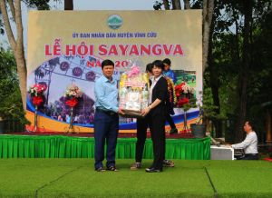 Lễ hội Sayangva đồng bào Chơro, ấp Lý Lịch, xã Phú Lý