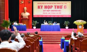 Kỳ họp thứ 6, HĐND tỉnh khóa X: Thông qua 13 nghị quyết quan trọng phục vụ phát triển kinh tế - xã hội của tỉnh