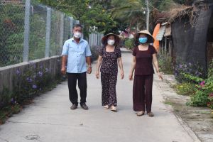 Trưởng ấp Xóm Hố nhiệt huyết với phong trào