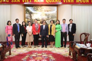 Lãnh đạo tỉnh tiếp Tổng lãnh sự nước Cộng hòa Pháp tại TP.HCM