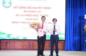 BS CKII. Ngô Đức Tuấn tiếp tục làm Giám đốc Bệnh viện Đa khoa Đồng Nai