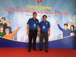 2 đại biểu Đồng Nai đoạt giải thưởng Người thợ trẻ giỏi toàn quốc