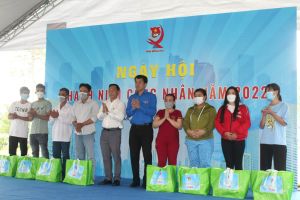 Sôi nổi ngày hội thanh niên công nhân năm 2022