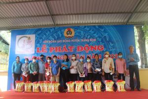 Công đoàn huyệnTrảng Bom phát động Tháng Công nhân năm 2022