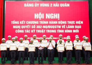 Làm chủ trang bị kỹ thuật góp phần xây dựng Quân chủng Hải quân tiến thẳng lên hiện đại