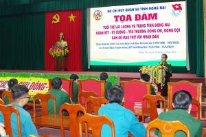 Tuổi trẻ LLVT Đồng Nai phát huy truyền thống, cống hiến tài năng, xứng danh Bộ đội Cụ Hồ