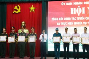 UBND tỉnh tổng kết công tác tuyển quân năm 2022