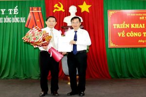 Bác sĩ Lê Anh Phong được giao phụ trách Bệnh viện Nhi đồng Đồng Nai