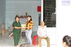 Vận động được 280 triệu đồng xây nhà tình thương cho hộ nghèo