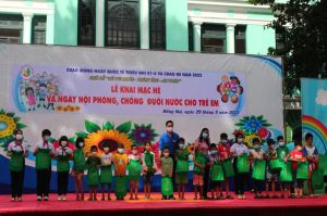 Hơn 500 thanh thiếu nhi tham gia lễ khai mạc hè 2022