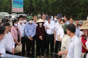 Đoàn công tác Ủy ban Kinh tế Quốc hội khảo sát thực địa dự án đường cao tốc Biên Hòa- Vũng Tàu