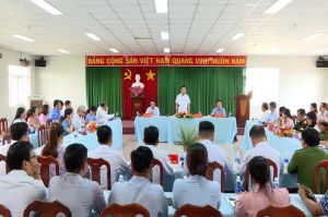 Bí thư Tỉnh ủy làm việc với Đảng ủy “siêu phường” Trảng Dài