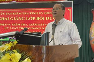 Bồi dưỡng nghiệp vụ kiểm tra, giám sát và thi hành kỷ luật trong Đảng