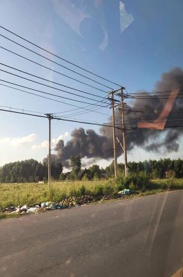 Nhanh chóng dập tắt vụ cháy tại Công ty TNHH Changshin Việt Nam