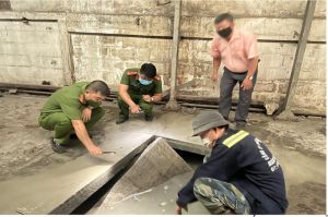 Khởi tố vụ chôn lấp chất thải tại Công ty Điện Quang