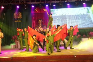 Công an tỉnh tổ chức Liên hoan nghệ thuật quần chúng