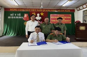 Phối hợp đảm bảo an ninh trật tự tại bệnh viện