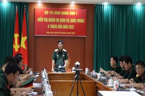 Bộ Tư lệnh Quân khu 7 kiểm tra công tác quân sự quốc phòng tại Đồng Nai