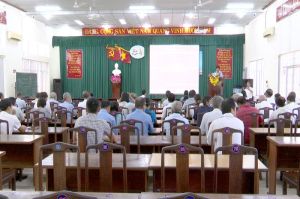 Huyện Long Thành: Khai giảng lớp bồi dưỡng nghiệp vụ công tác mặt trận cơ sở