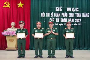 Hội thi sĩ quan pháo binh toàn năng năm 2022- một trong những giải pháp nâng chất huấn luyện