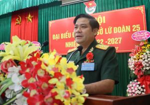 Đồng chí Phan Văn Thành tái đắc cử Bí thư Đoàn cơ sở Lữ đoàn 25 Quân khu 7