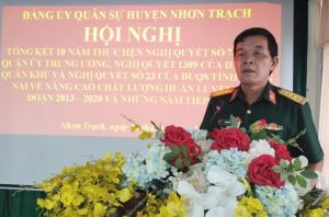 Tổng kết 10 năm thực hiện Nghị quyết 765 về nâng chất huấn trong giai đoạn mới