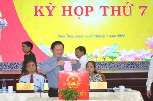 Ông Đỗ Khôi Nguyên được bầu giữ chức Chủ tịch UBND TP.Biên Hòa