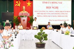 Thành lập   Ban Chỉ đạo phòng, chống dịch COVID-19 và phục hồi kinh tế tỉnh Đồng Nai