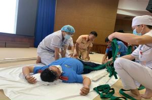 Tập huấn sơ cấp cứu cho cảnh sát, thanh tra giao thông