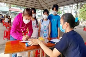 Tiếp tục tiêm 35 ngàn liều vaccine Pfizer cho trẻ từ 5 đến dưới 12 tuổi