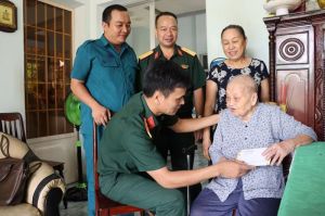 Trên 100 triệu đồng làm công tác dân vận nhân kỷ niệm 75 năm Ngày Thương binh liệt sĩ