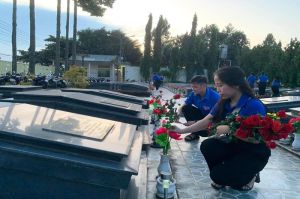 Tuổi trẻ phát huy truyền thống uống nước nhớ nguồn