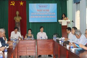 Vận động, trao quà cho nạn nhân chất độc da cam/dioxin