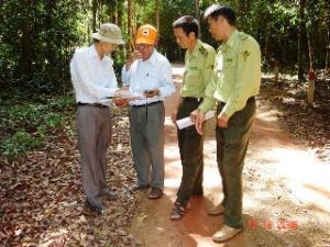 건기철에는 산불소방활동을 주동적으로 실현한다