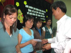 비엔화시 노동연맹은 2010년 활동결과총괄