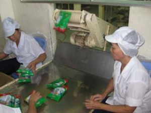 2010年の最初の6ヶ月：工業生産額は約５３兆ドンとなっている。