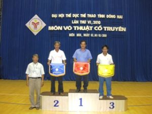 2010년 동나이성전통무술선수권:”빈끠”현팀이 1위 를 차지했다