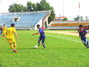 전국농민축구대회의 4조 토너먼트경기