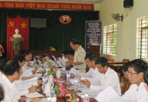 農業・農村を助けるため、クレジット政策についての情報・通信の作業を強化する。