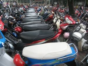 昨年の同時期に比べ、2010年の新しい登録のバイクがおよそ13％増