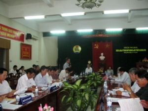 성 노동연맹, 올해 상반기 활동결과평가