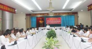 ドンナイ（Dong Nai）省常任人民会議と県レベル常任人民会議の会議。