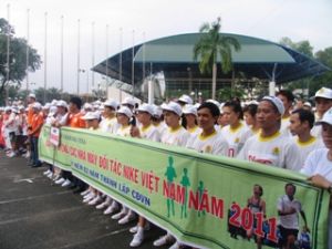 베트남 니케(NiKe) 회사,  2011년 노동자 마라톤대회 개최