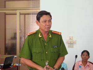 ビエンホア（Ｂｉｅｎ　Ｈｏａ）市：1年間の「未成年者の犯罪を防止し、社会に再び溶け込むため」というプロジェクトを実行することを総括する会議を行った。