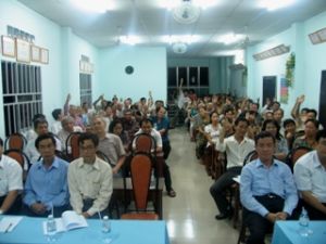 ビエンホア市：選挙計画の用意