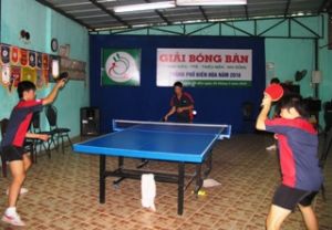 18チームは２０１０年ビエンホア（Bien Hoa）市青年・青少年ピンポン競技に参加した。