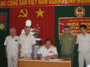 ドンナイ省旧戦士会：貧しい会員が３．４％に減った