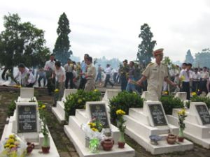 傷病兵・烈士デイ（7月27日）を記念するイベントで、色々意義な活動が行なわれる